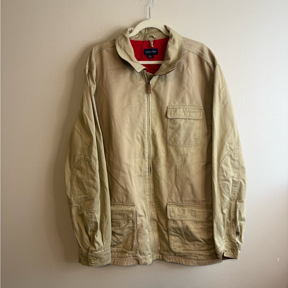 Lands' End Unisex Chore Jacket Size XL Tall